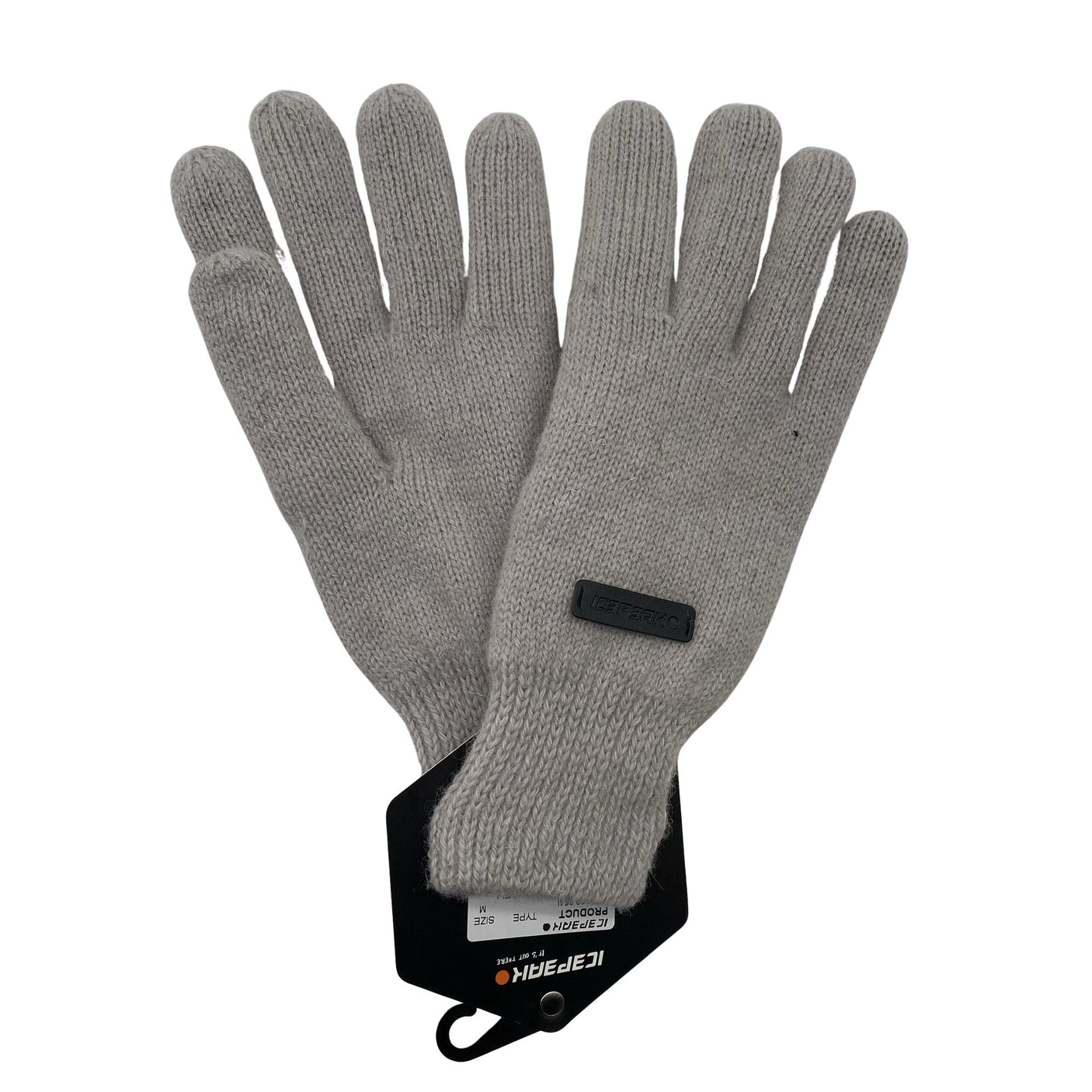 Unisex Icepeak - Gloves, size Ei kokoa - Gray (1)