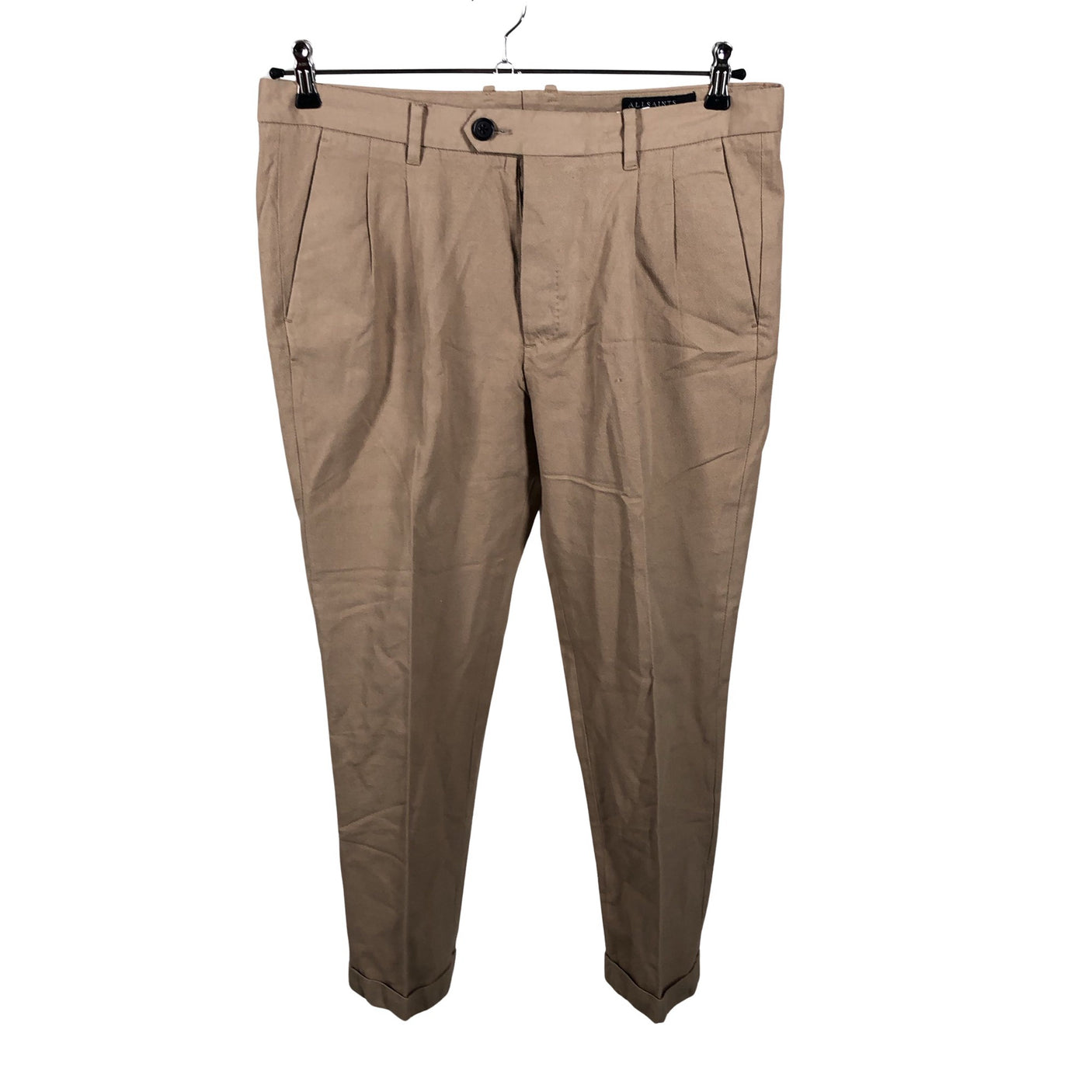 Unisex All Saints - Slacks, size W32 - Beige (1)
