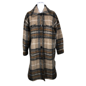 Unisex Gerry Weber - Wool coat, size 40 - Brown (2)