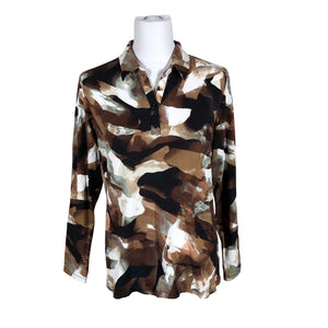 Unisex Marinello - Tricot shirt, size 40 - Brown (1)