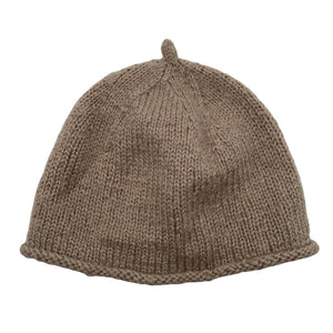 Unisex Handmade - Winter beanie, size 58 - 60 cm - Beige (1)