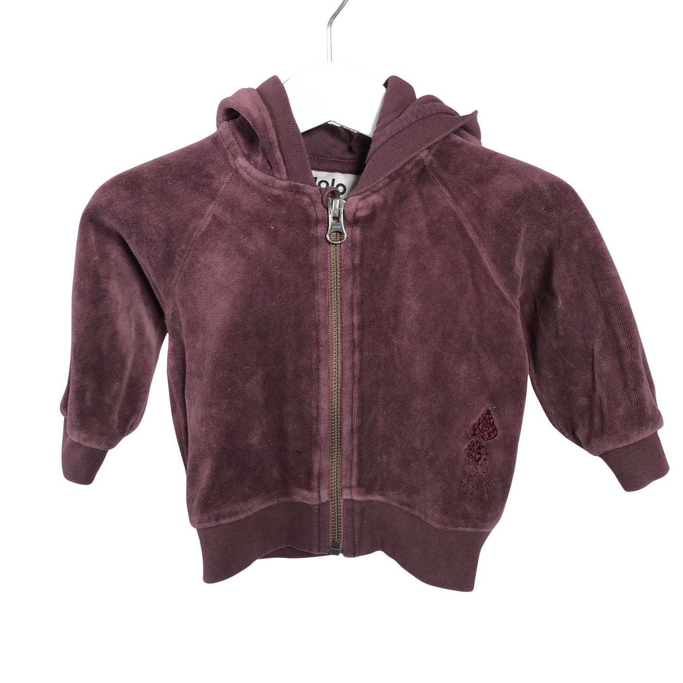 Unisex Molo Kids - Hoodie, size 62 - 68 - Violet (1)