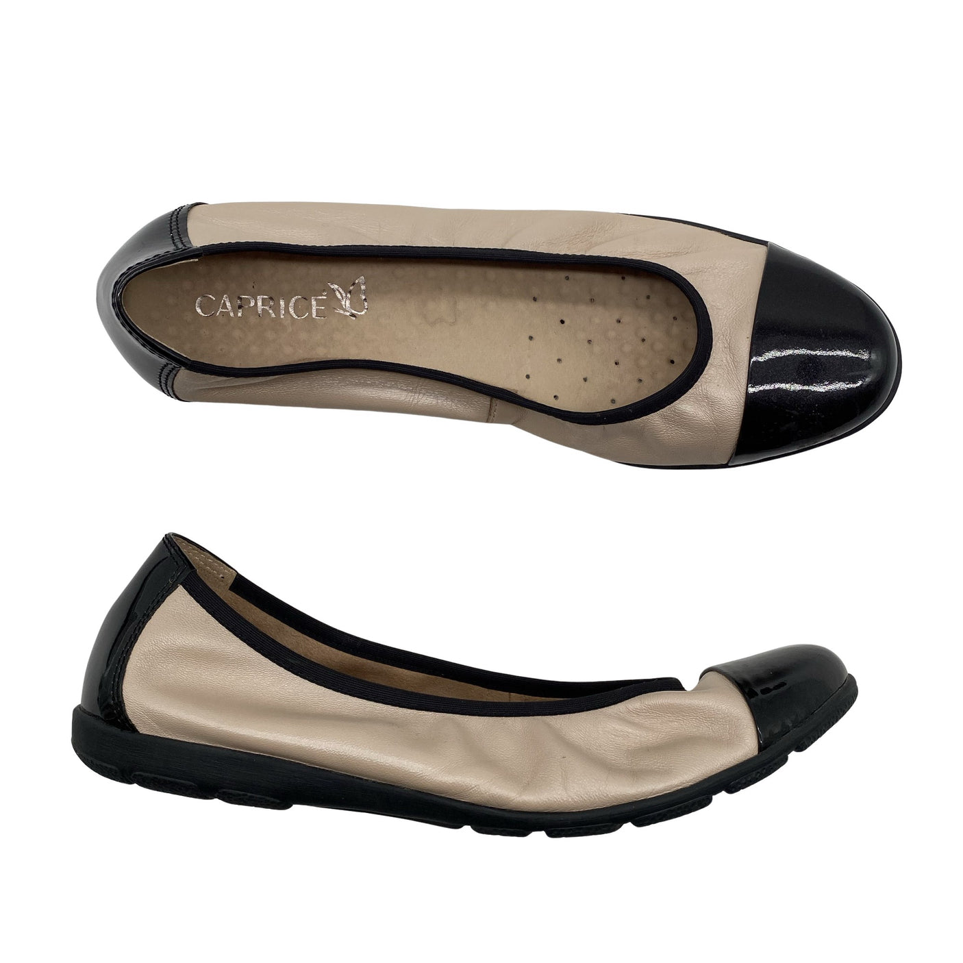 Unisex Caprice - Ballerinas, size 40 - Beige (1)