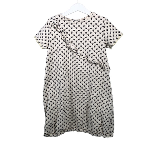 Unisex Handmade - Tricot dress, size 134 - 140 - Gray ()