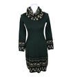 Unisex Derhy - Knit dress, size 36 - Green ()