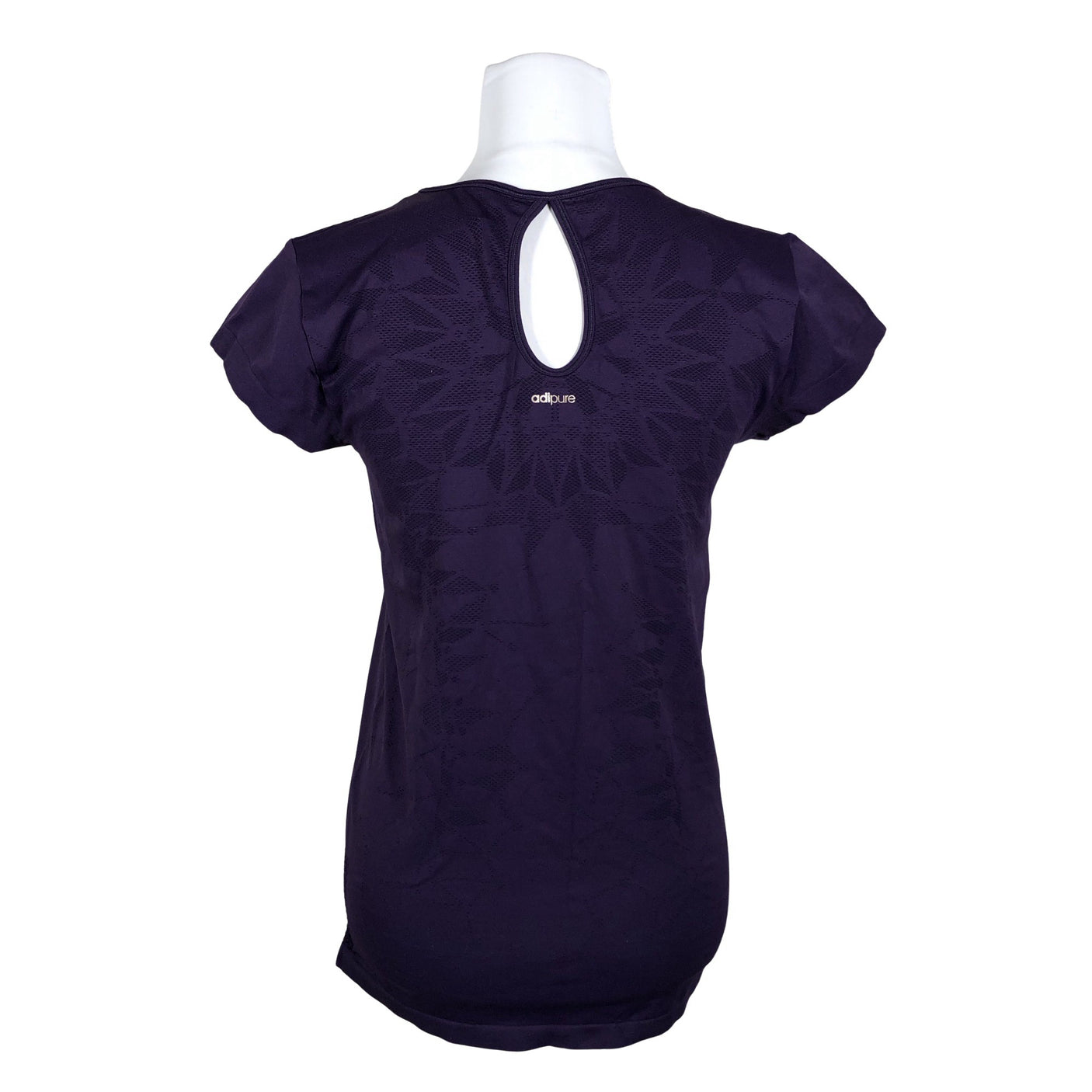 Unisex Adidas - Sports shirt, short sleeve, size 36 - Violet (3)