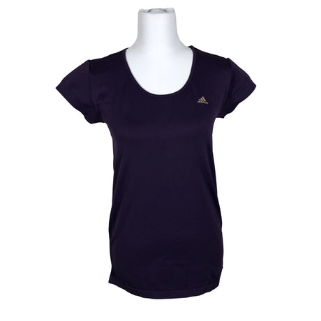 Unisex Adidas - Sports shirt, short sleeve, size 36 - Violet ()