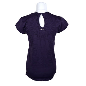 Unisex Adidas - Sports shirt, short sleeve, size 36 - Violet (2)