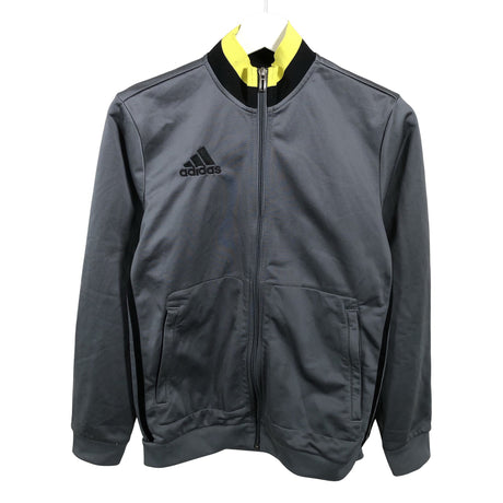 Unisex Adidas - Track jacket, size 158 - 164 - Gray ()
