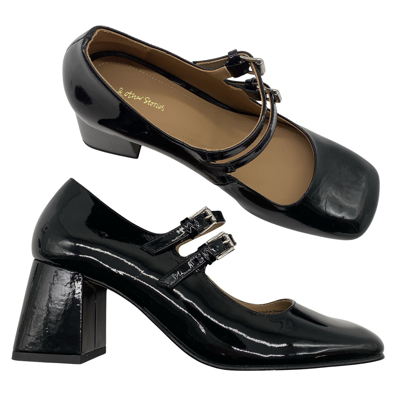 Unisex &Other Stories - High heels, size 37 - Black (1)