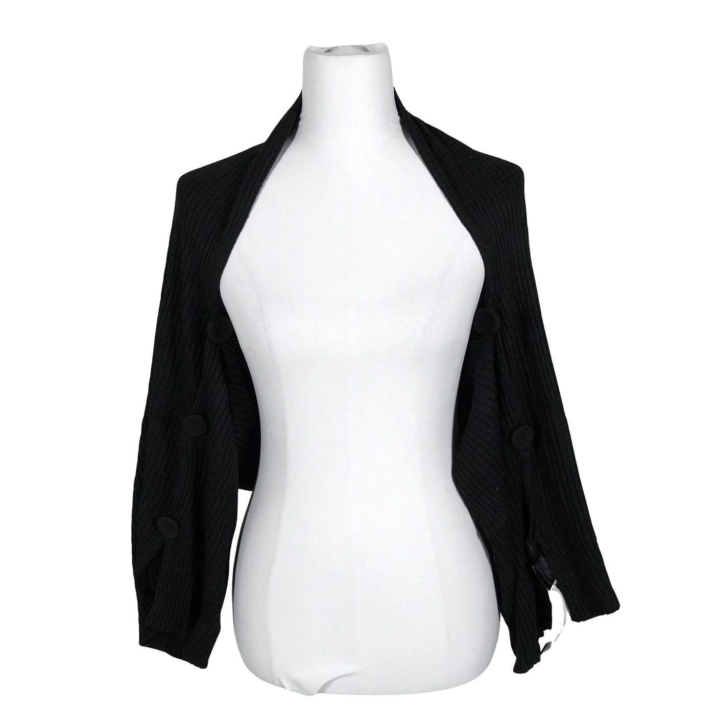 Unisex Mexx - Knit bolero jacket, size 40 - Black (2)