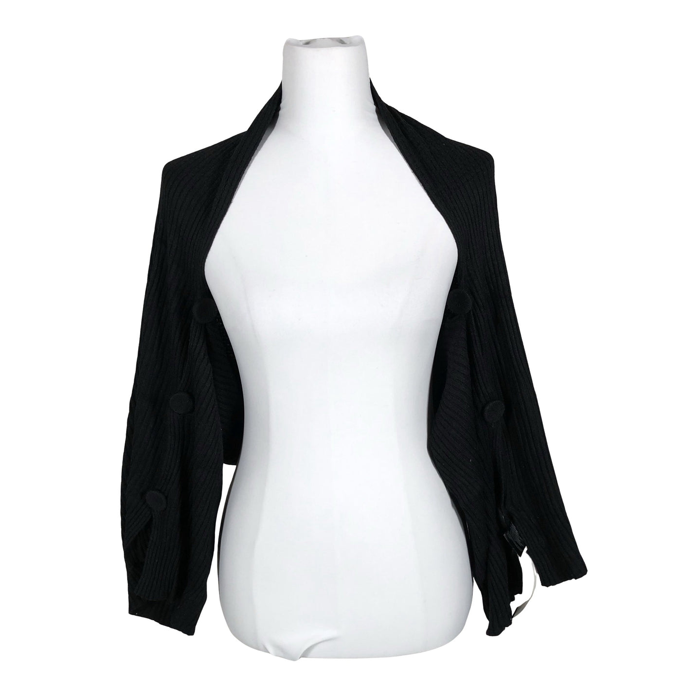 Unisex Mexx - Knit bolero jacket, size 40 - Black (1)