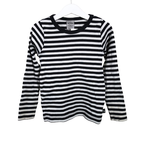 Unisex NOSH - Tricot shirt, size 122 - 128 - Black ()