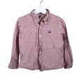 Unisex Benetton - Collared shirt, size 98 - 104 - Wine red ()
