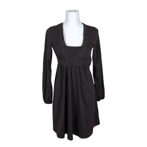 Unisex Esprit - Tricot dress, size 36 - Brown (1)