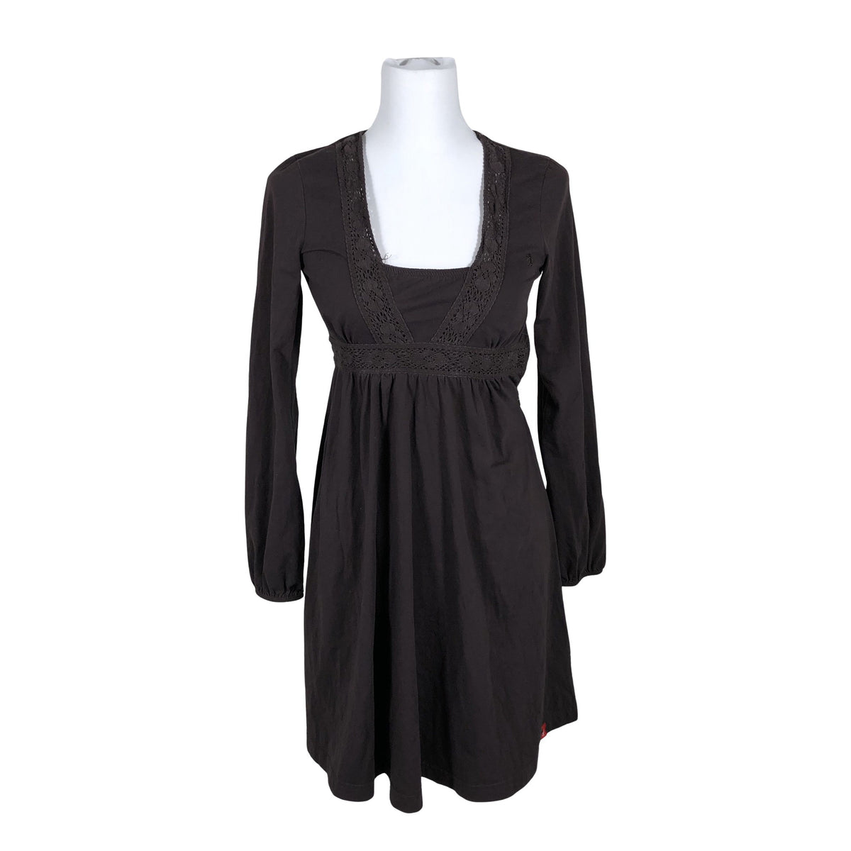Unisex Esprit - Tricot dress, size 36 - Brown (1)
