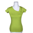 Unisex David - Sports shirt, short sleeve, size 34 - Green ()