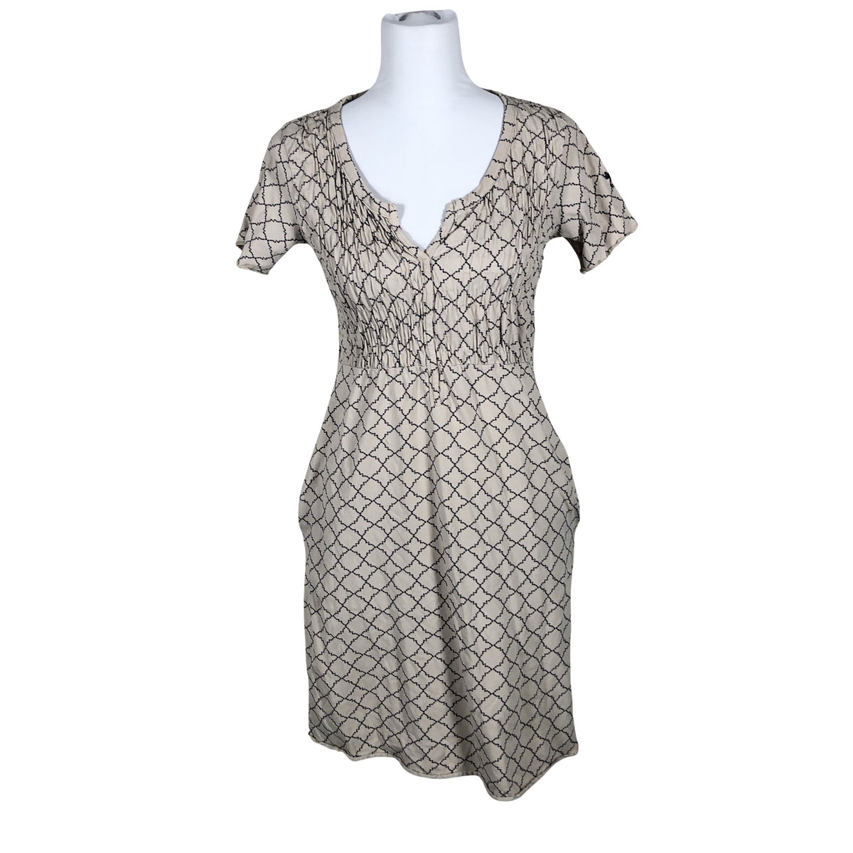 Unisex House of Lola - Tricot dress, size 36 - Beige (1)