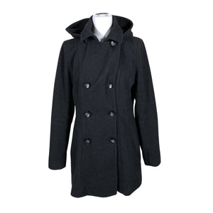 Unisex Nautica - Wool coat, size 38 - Black (1)