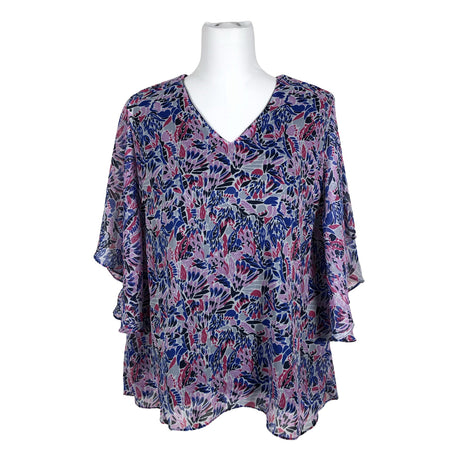 Unisex O.I.S - Short-sleeved blouse, size 38 - Gray ()