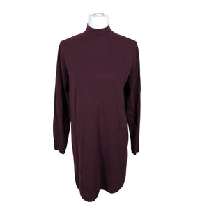 Unisex Uniqlo - Knit dress, size 38 - Violet (1)