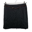 Unisex Taifun - Fabric skirt, size 38 - Gray ()