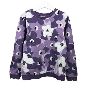 Unisex Polarn O. Pyret - Sweatshirt, size 134 - 140 - Violet (1)