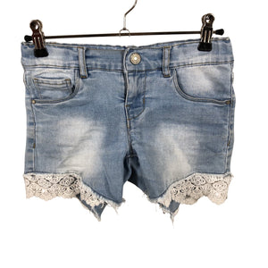 Unisex Name It - Denim shorts, size 128 - 134 - Light blue (2)