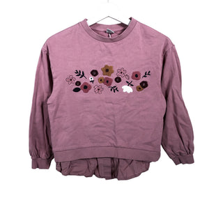 Unisex Polarn O. Pyret - Sweatshirt, size 134 - 140 - Light pink (1)