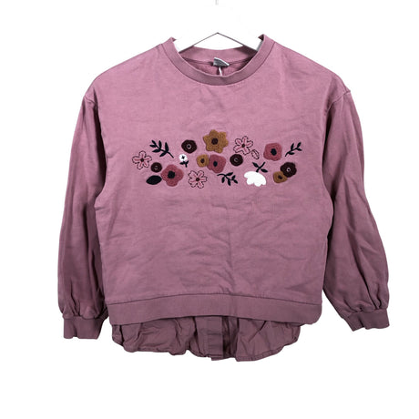 Unisex Polarn O. Pyret - Sweatshirt, size 134 - 140 - Light pink ()