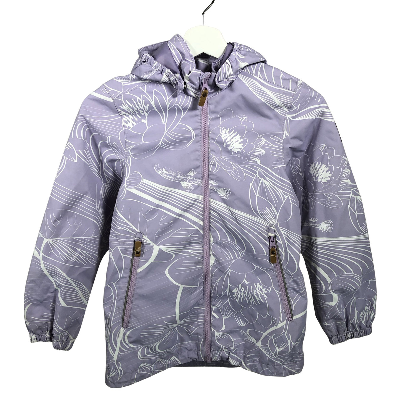 Unisex Reima - Spring/Fall jacket, size 128 - 134 - Violet (1)
