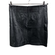 Unisex Cristelle&co - Leather skirt, size 38 - Black ()