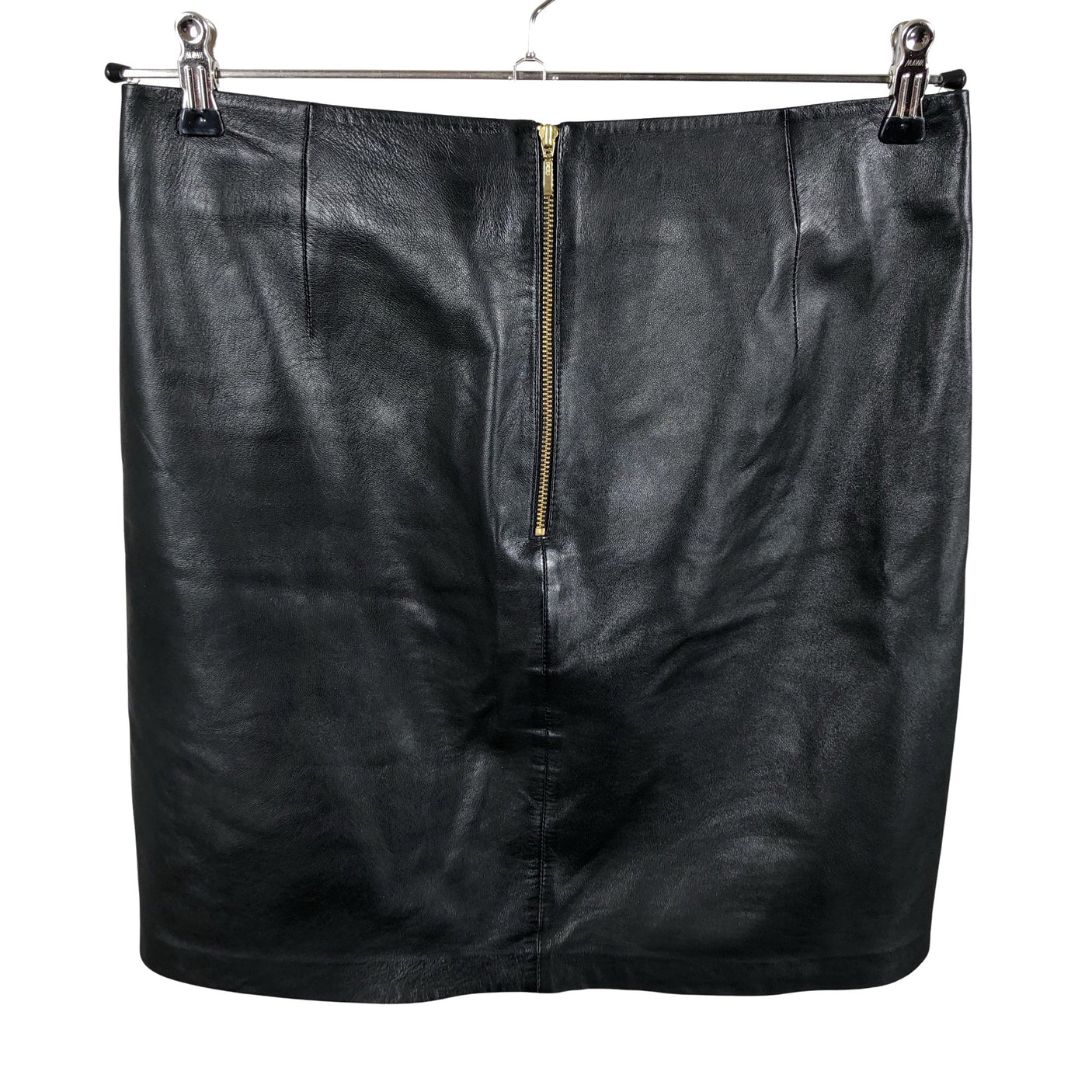 Unisex Cristelle&co - Leather skirt, size 38 - Black (5)