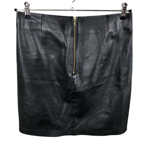 Unisex Cristelle&co - Leather skirt, size 38 - Black (5)