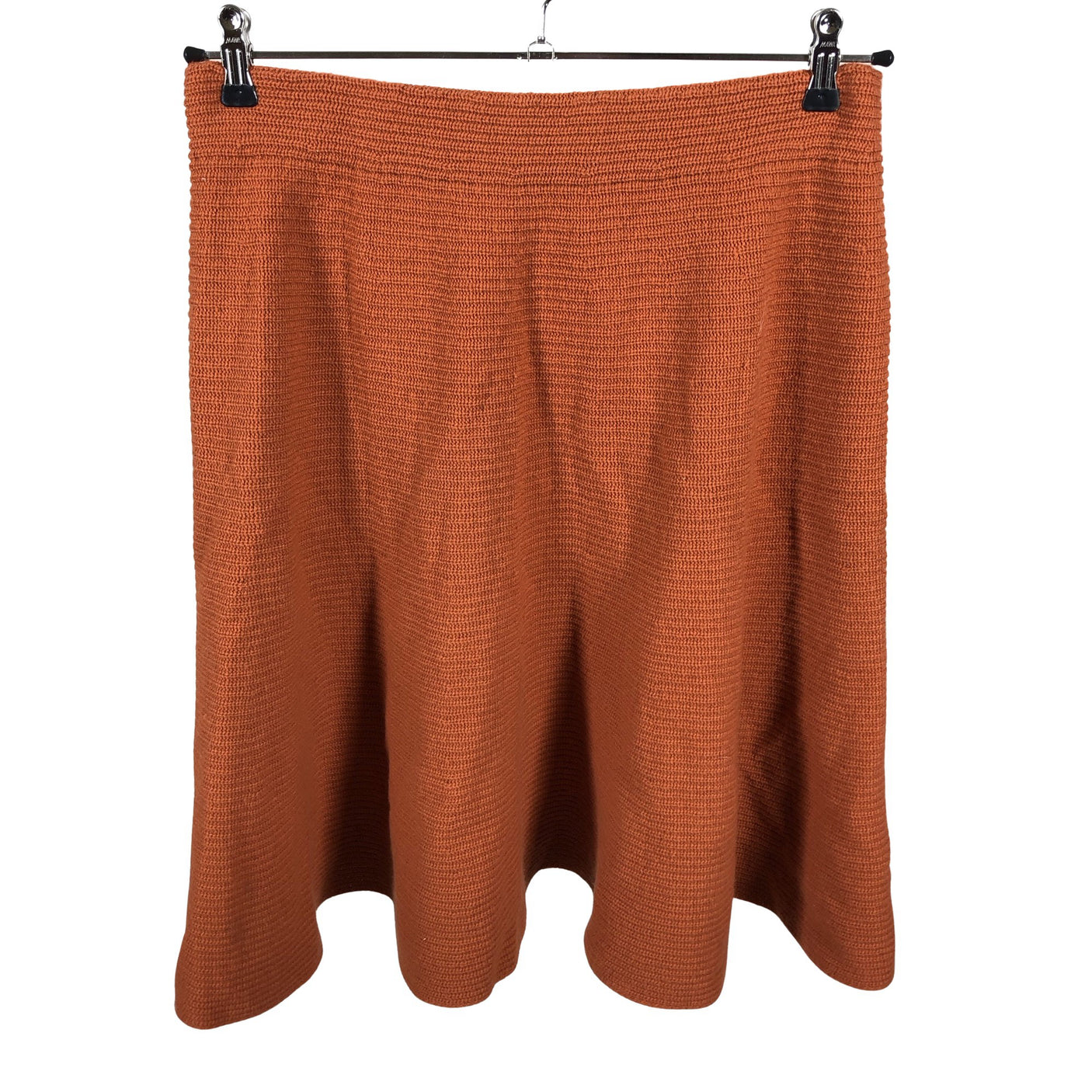 Unisex Benetton - Knit skirt, size 40 - Orange (2)
