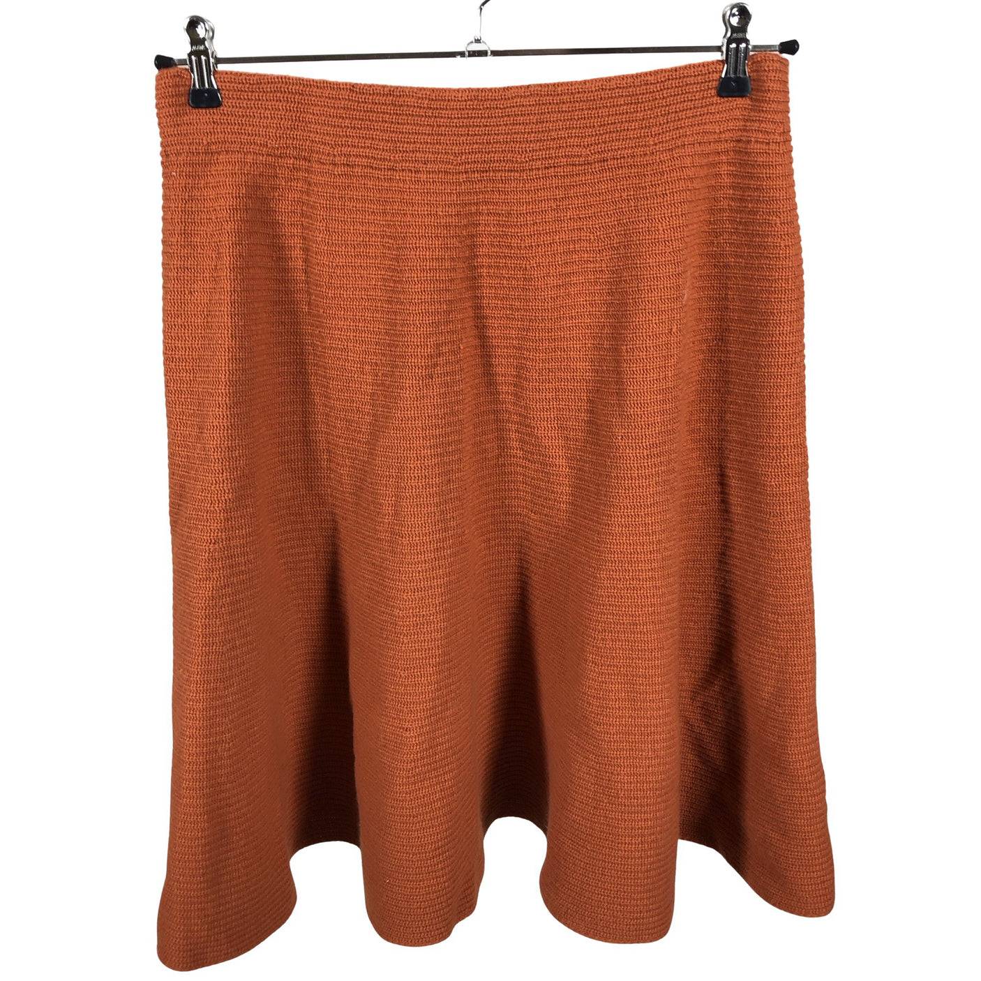 Unisex Benetton - Knit skirt, size 40 - Orange (1)