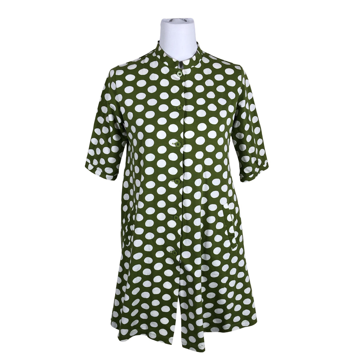 Unisex Marimekko - Tricot tunic, size 36 - Green (1)
