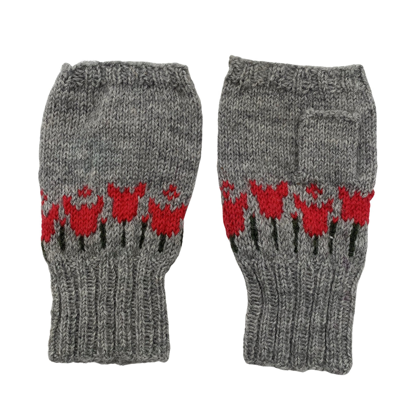Unisex Handmade - Mittens, size Ei kokoa - Gray (1)