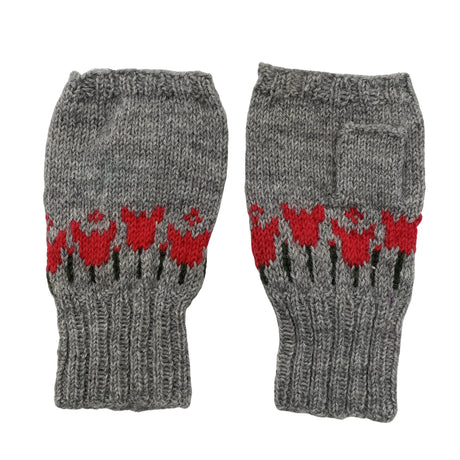Unisex Handmade - Mittens, size Ei kokoa - Gray ()