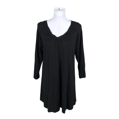 Unisex Almia - Tricot tunic, size 40 - Black ()