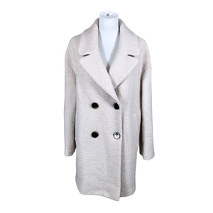 Unisex Gerry Weber - Wool coat, size 40 - Natural white (1)