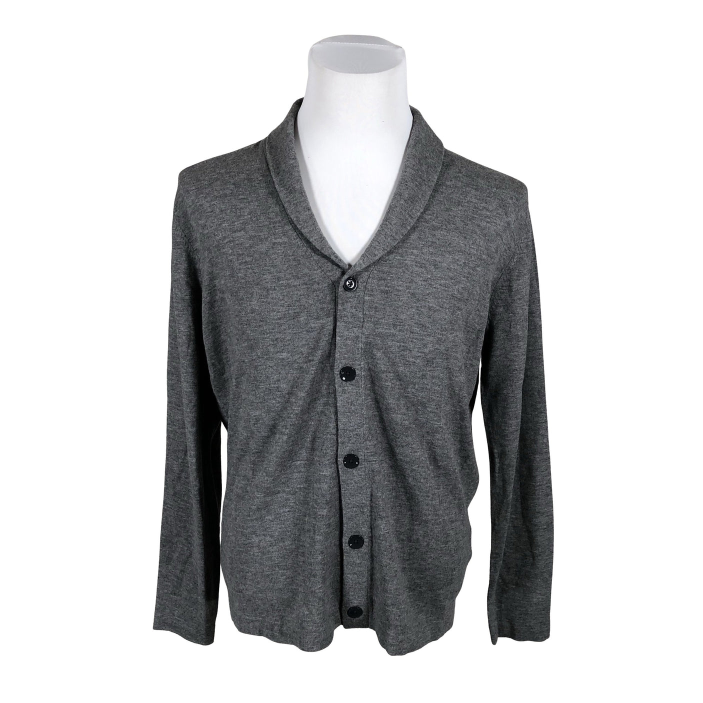 Unisex Massimo Dutti - Cardigan, size L - Gray (1)