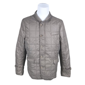 Unisex Il Lanificio - Quilted jacket, size XXXL - Brown (1)