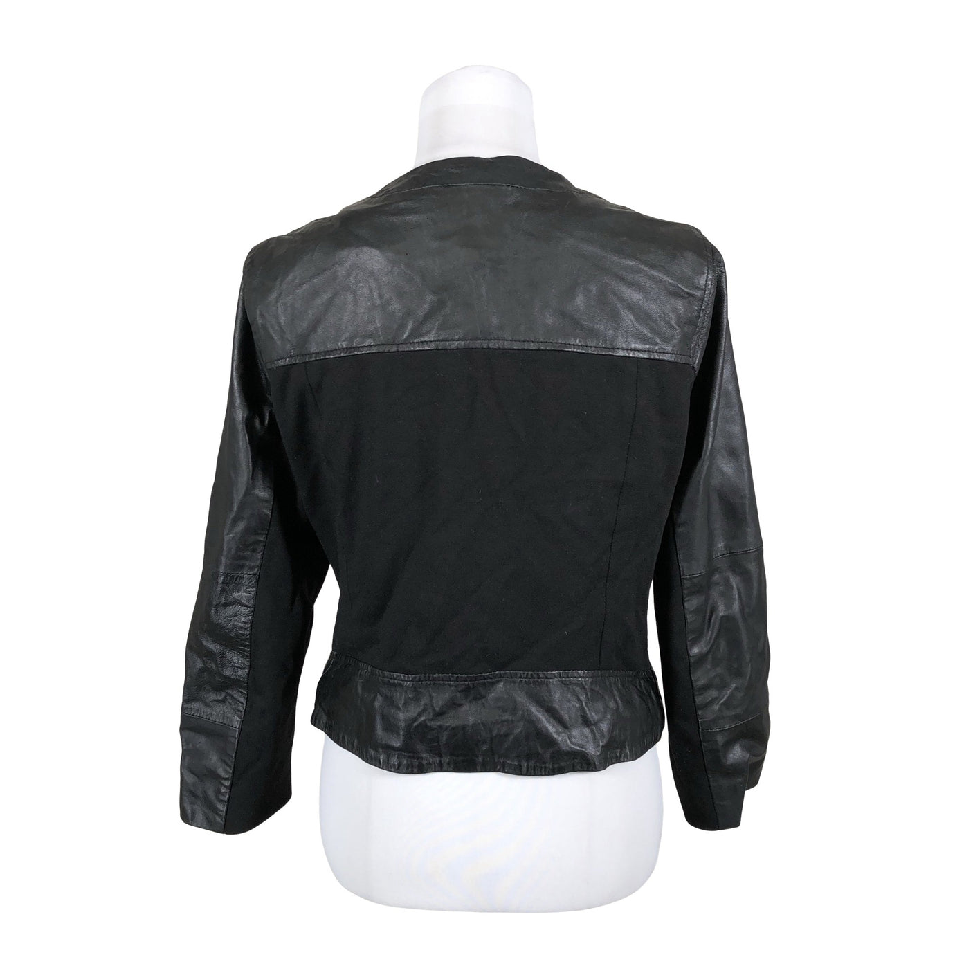 Unisex Saki - Leather jacket, size 40 - Black (2)