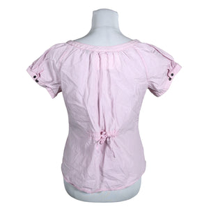 Unisex Marc O'Polo - Short-sleeved blouse, size 38 - Light pink (3)