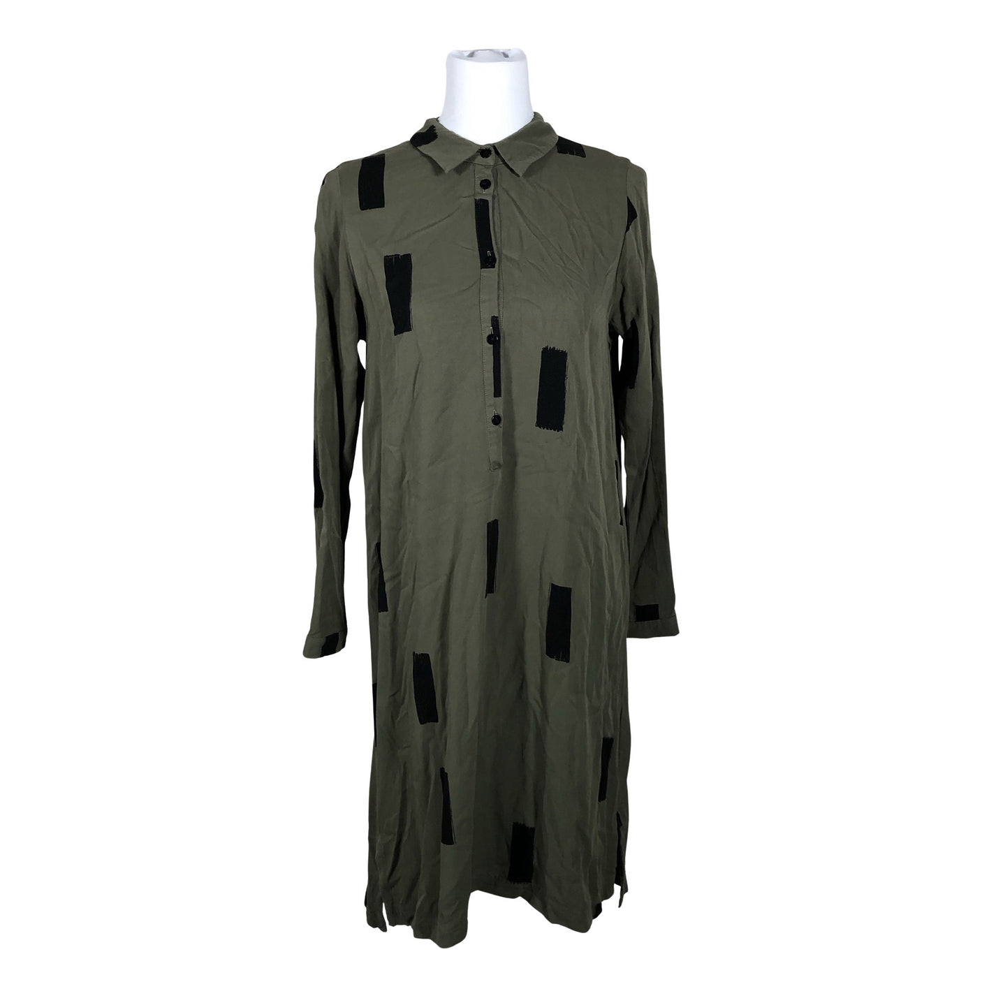 Unisex Papu - Schiffon dress, size 38 - Green (2)