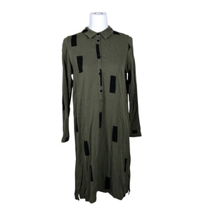 Unisex Papu - Schiffon dress, size 38 - Green (1)
