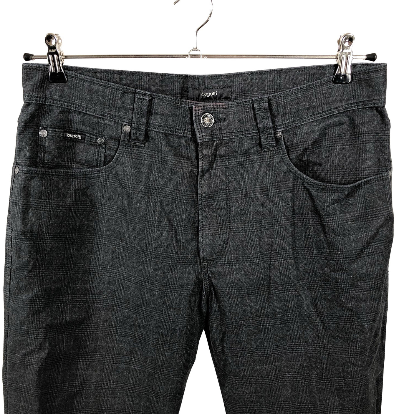 Unisex Bugatti - Slacks, size W34 - Gray (5)