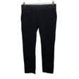 Unisex Riley - Velvet pants, size L - Black ()