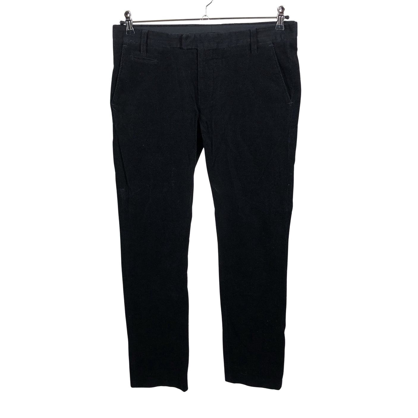 Unisex Riley - Velvet pants, size L - Black (1)